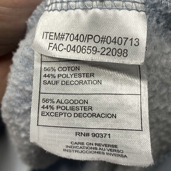 Friends Warner Bros Studio Tour Lightweight Sweatshirt Sky Blue M - Picture 6 of 8